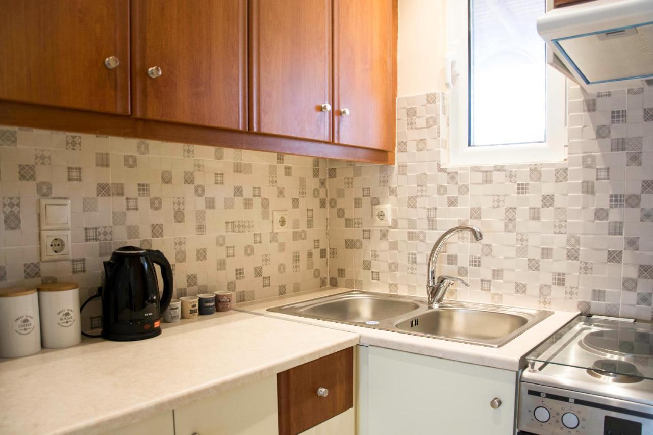 Aurelia Seaside Apartment Kávos Dış mekan fotoğraf
