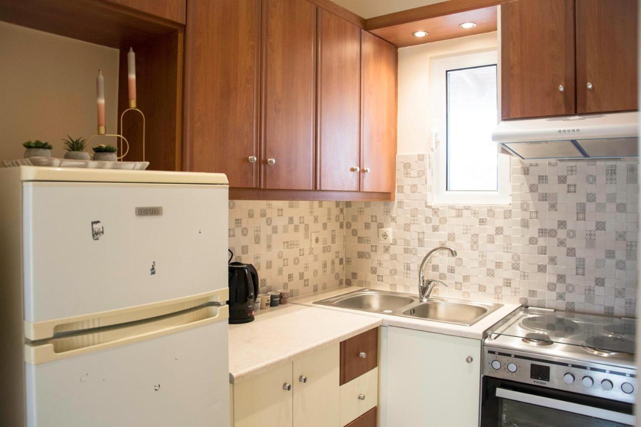 Aurelia Seaside Apartment Kávos Dış mekan fotoğraf
