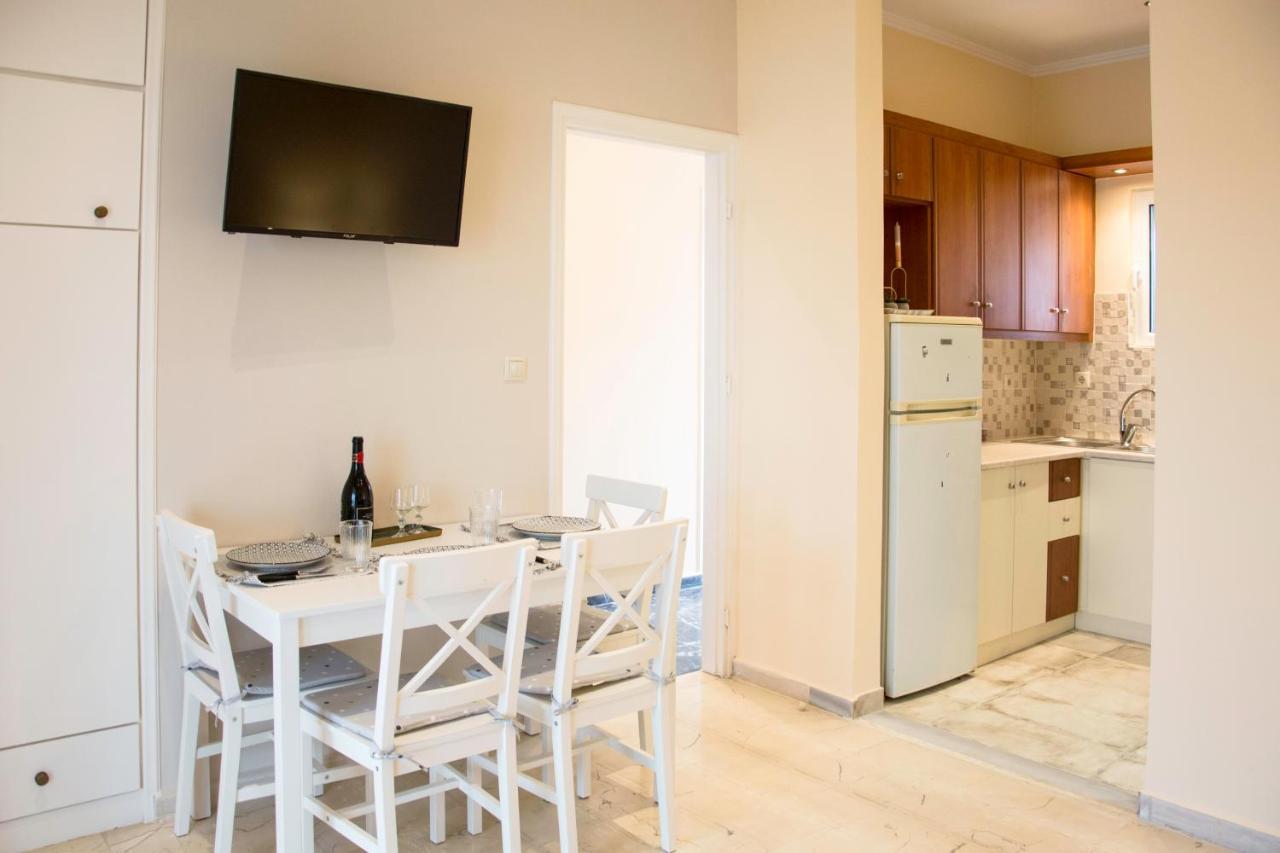 Aurelia Seaside Apartment Kávos Dış mekan fotoğraf